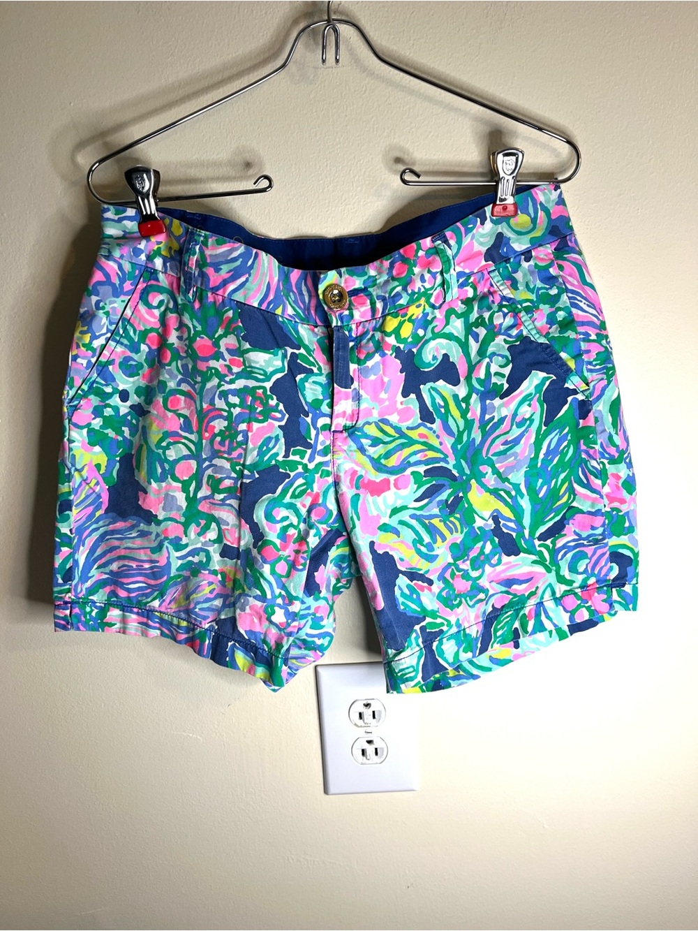Lilly Pulitzer The Jayne 100% Cotton Women's Shorts - Multicolor